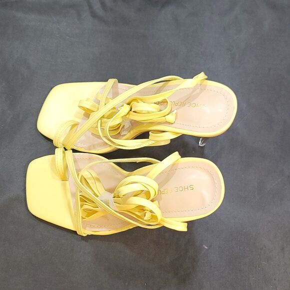 BRAND NEW SHOE REPUBLIC LA  LACE-UP HIGH HEEL SANDALS - Picture 5 of 16